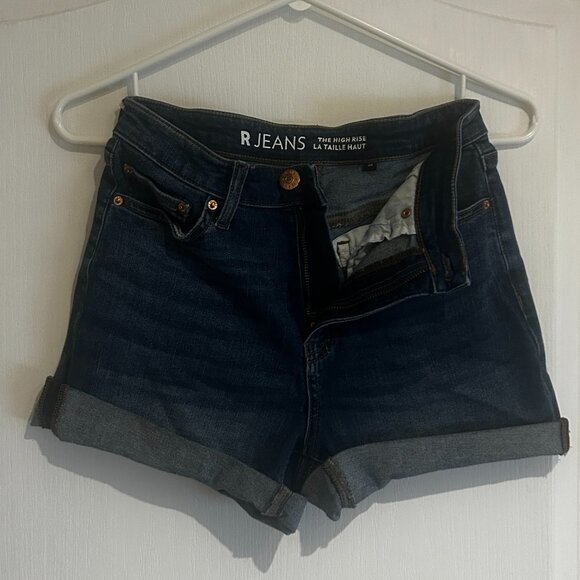 R Jeans High Rise Denim Shorts – Size 26 - Picture 1 of 3
